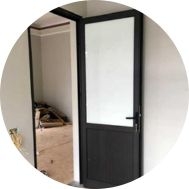 Cửa nhôm kính 1 cánh giá rẻ