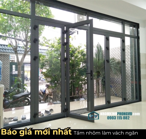 37+ mẫu cửa nhôm Xingfa màu đen đẹp, giá tốt 2025