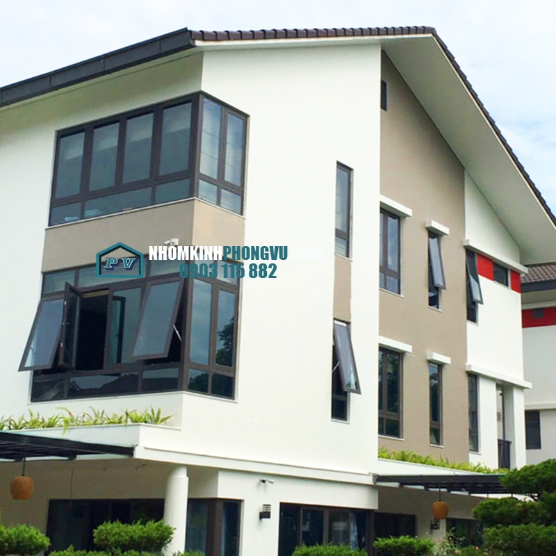 Thi công cửa sổ kính cường lực  