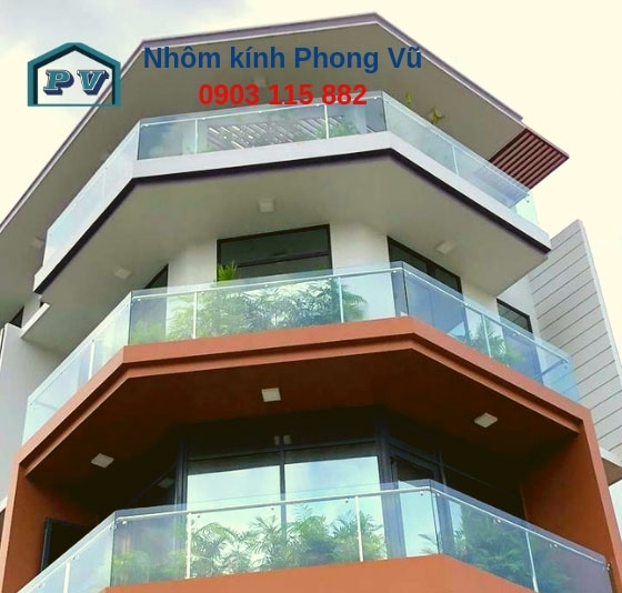 Thi công Lan can tòa nhà Công ty Minh Sơn- Mai Chí Thọ, An Phú, Quận 2, TPHCM